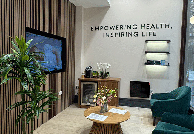Randox Health Clinic interior
