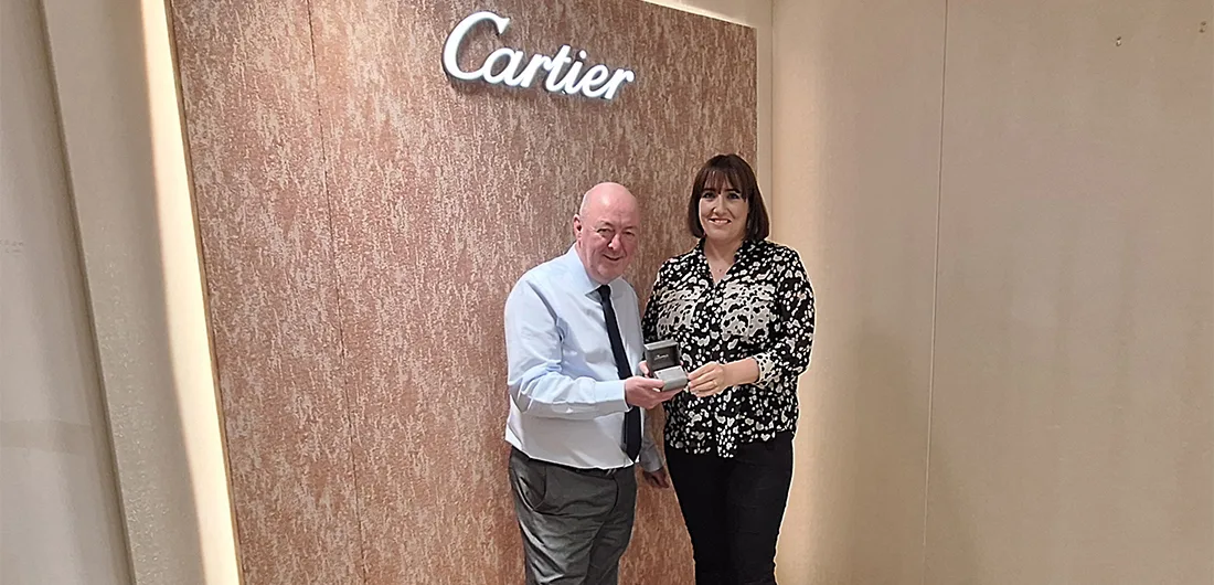 Berry’s Jewellers Donates Diamond Earrings for Hospice Raffle