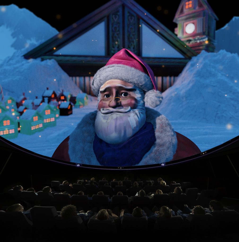 What Santa Sees festive planetarium show at Life Science Centre in Newcastle.