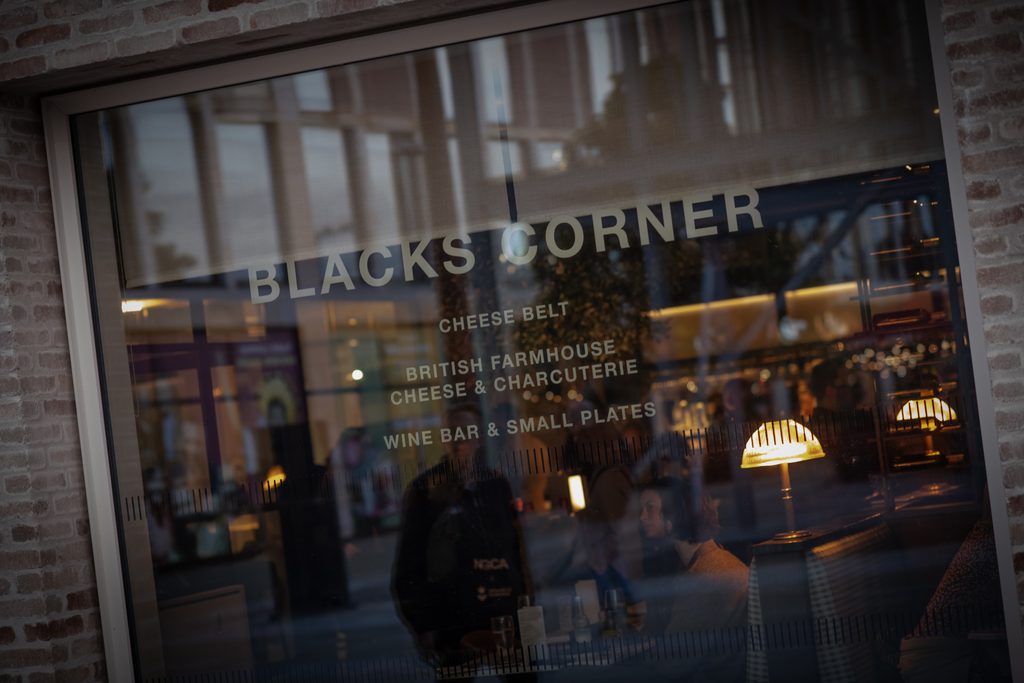 Outside of Blacks Corner
